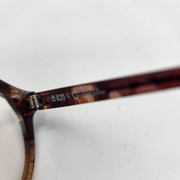 Christian Dior 80s 2495 Brown Eyeglasses Frame 80 60 16 Made in Germany - Picture 4 of 14